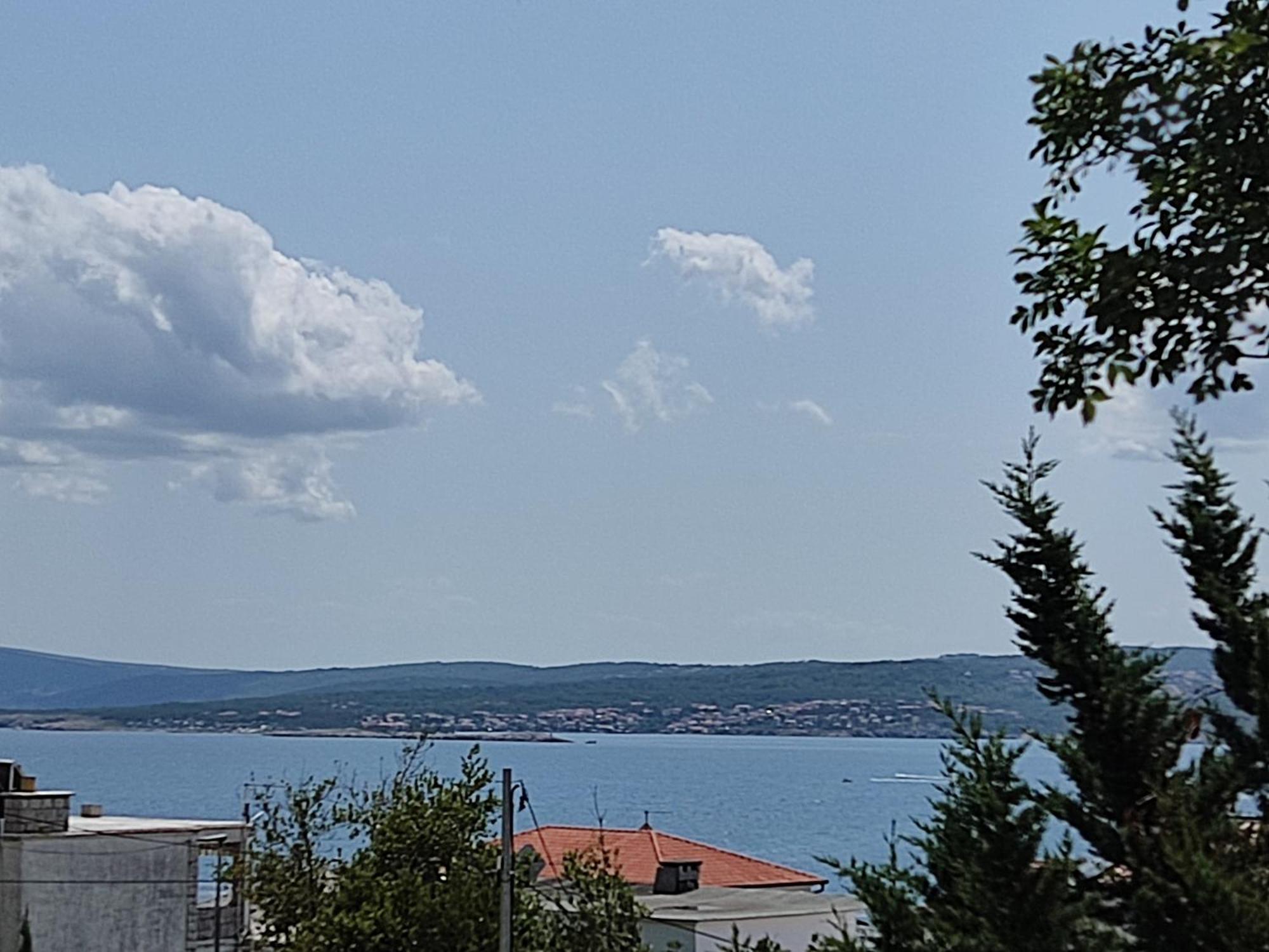 Panorama View Close Sandy Beach 100M To Talasoterapija, Crikvenica Exteriör bild