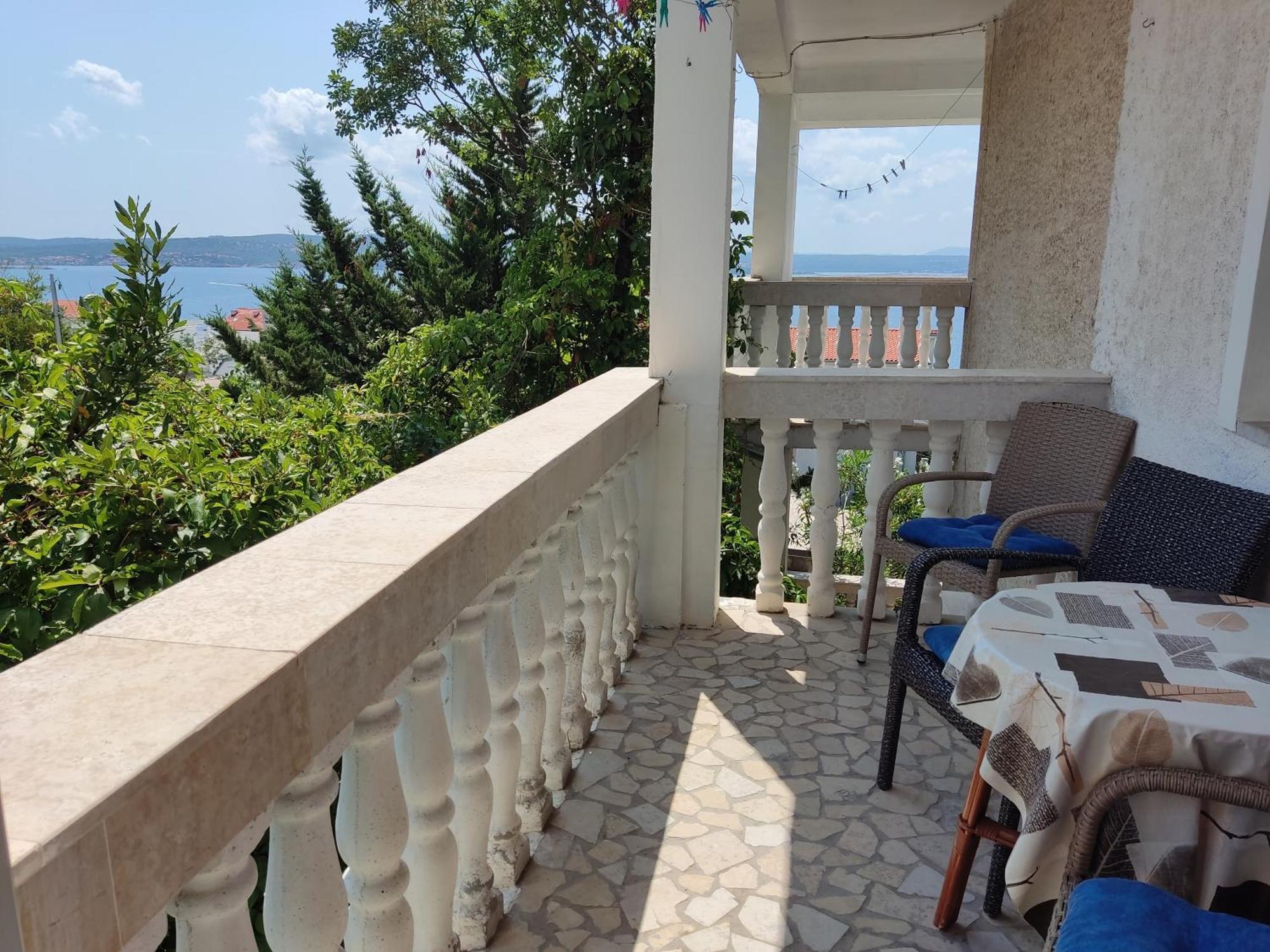 Panorama View Close Sandy Beach 100M To Talasoterapija, Crikvenica Exteriör bild